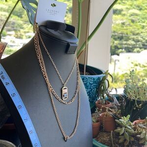 Gold # Layer NecklaveLAUNDRY Shelli Segal $18ea or Bundle 3/$30